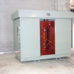 2500:3050kVA, 2400:480V, Dyn11, AN:AF, IP33 Outdoor, Cast Resin Transformer